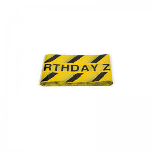 高品質の工場PE交通建設警察警告安全注意カスタムバリケードテープ