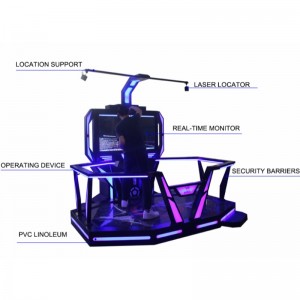 HTCウォーキングスペースインタラクティブシューティング\/ボクシング\/セイバービートゲームシミュレーター