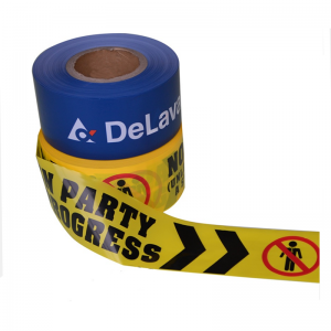 優れた防水高強度格納式バリケードテープ