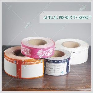 耐久性の高いスチールバーハングタグ高彩度タグ