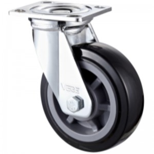 重いTPE車輪による重い任務-クロムメッキの住宅