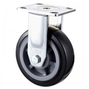 重いTPE車輪による重い任務-クロムメッキの住宅