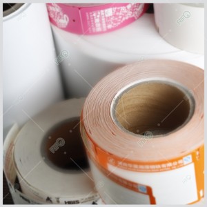 アイアンバーコーダー印刷可能およびその他の再加熱プロセス用の耐熱ハングタグ