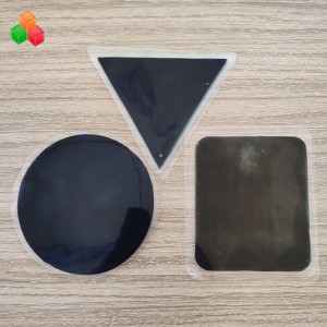 再利用可能な車のアクセサリーインテリア柔軟な接着剤ナノゲルパッド\/電話用\/洗える超粘着性ナノグリップパッド\/ホーム