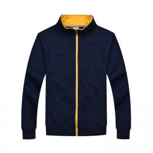 ＃303-LightWeightスウェットコントラストジッパー付き