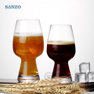ハンドルが付いているSanzo広告ビールガラスはエッチングされたロゴビール缶のガラスのペプシビールガラスをカスタマイズしました