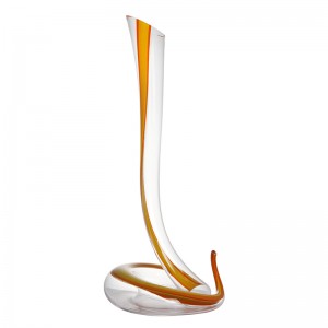 三蔵卸売手作りガラス製品メーカーユニークなシングルグラス赤ワインデカンタ\/フラゴン1200ミリリットル\/ 40オンス900031