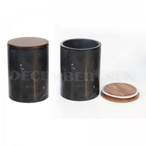 黒大理石キャニスターセット