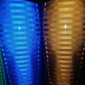 安全テープ反射ストライプイエローブラック