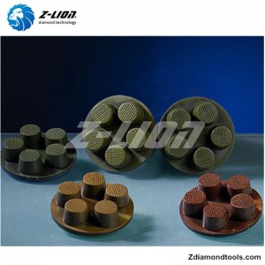 ZL-16Qコンクリート用2インチ樹脂ダイヤモンド研磨パッド