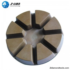 ZL-16Aコンクリート用3インチレジンハイブリッドハードダイヤモンドパッド