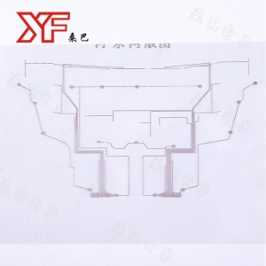 PET銀ペースト導電性印刷ラインスイッチ
