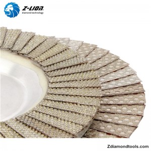 ZL-WMC6401石のためのアルミニウムダイヤモンドの粉砕ディスク花こう岩