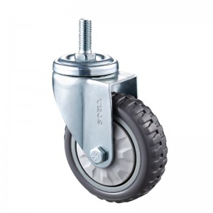 中型-グレーのDiamand TPEホイールを備えたクロームメッキハウジング