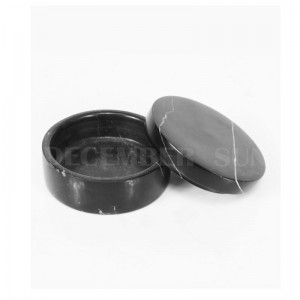 黒大理石の塩セラー