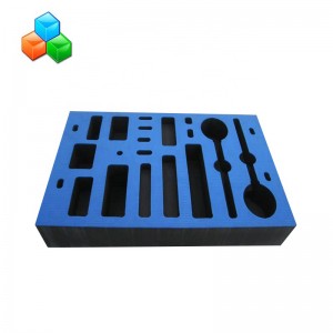 宝石箱の保護おもちゃの挿入物のための中国の設計色の形のeva epeのスポンジの泡の挿入物は箱に挿入します良質