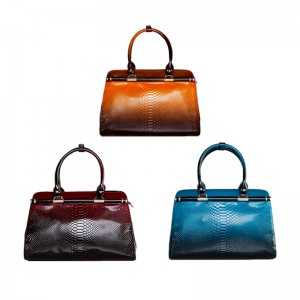 レザーハンドバッグ-1005