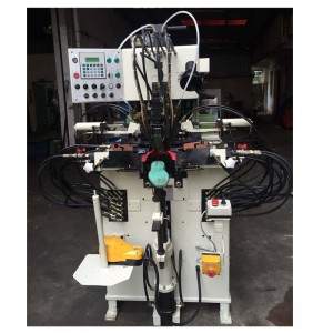 Schoen sandt 6400CCシューヒールシートとサイドラスティングマシンを使用。