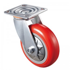 ヘビーデューティ-red3 TPEホイール付きのクロームメッキハウジング