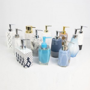 様々なスタイルのバスルームローションソープディスペンサー
