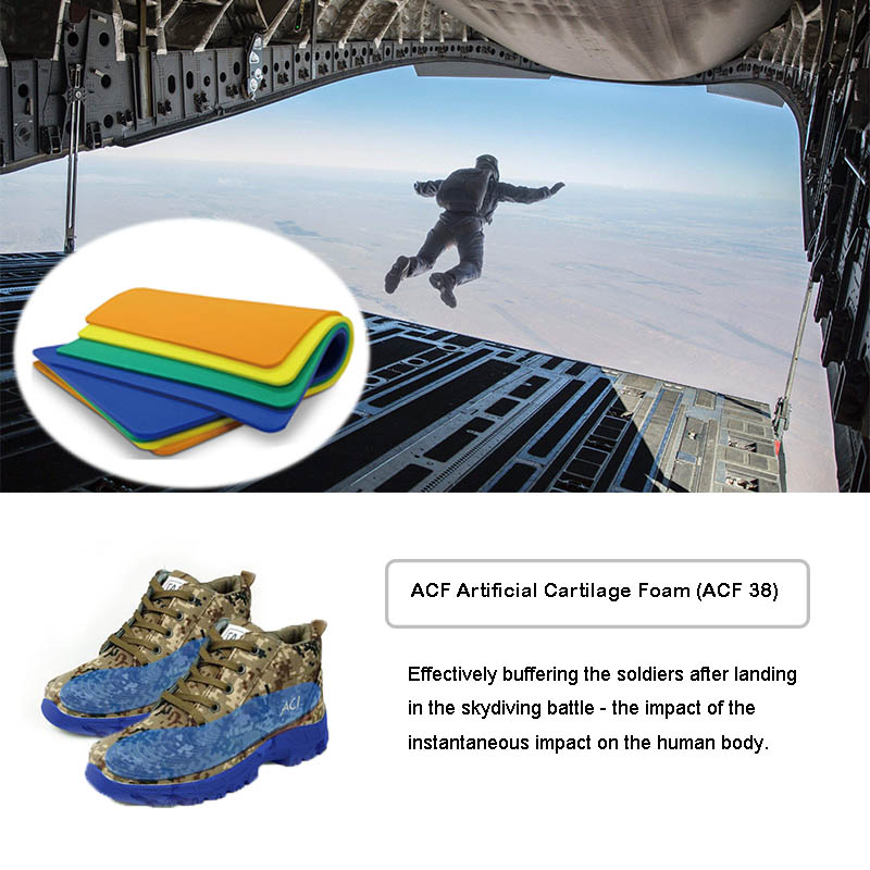 空軍スカイダイビング安全ランドリングブーツクッション保護材料（ACF）