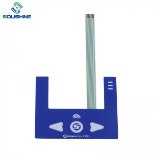 LED付きOEMカスタムメンブレンスイッチ