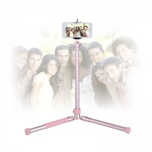 Kingjoy P056S折りたたみ式三脚、2つのノブでボールヘッドを制御