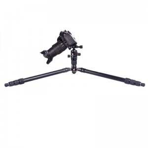 KINGJOY高品質アルミニウムポータブル軽量カメラ三脚K1008 + Q10