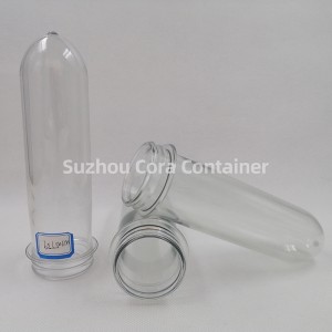 39mm 105g首Size57mm Plasitcペットプリフォーム水飲料油