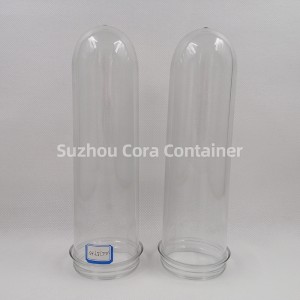 65mm 275gネックサイズ72mm Plasitc Pet Preform for Water Beverage Oil