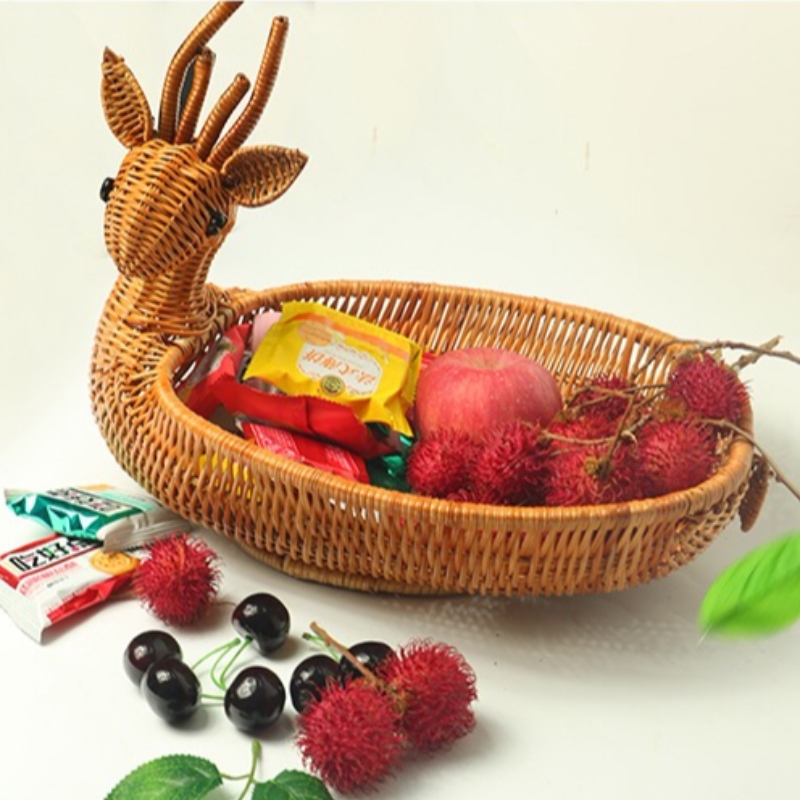 ディア織バスケット