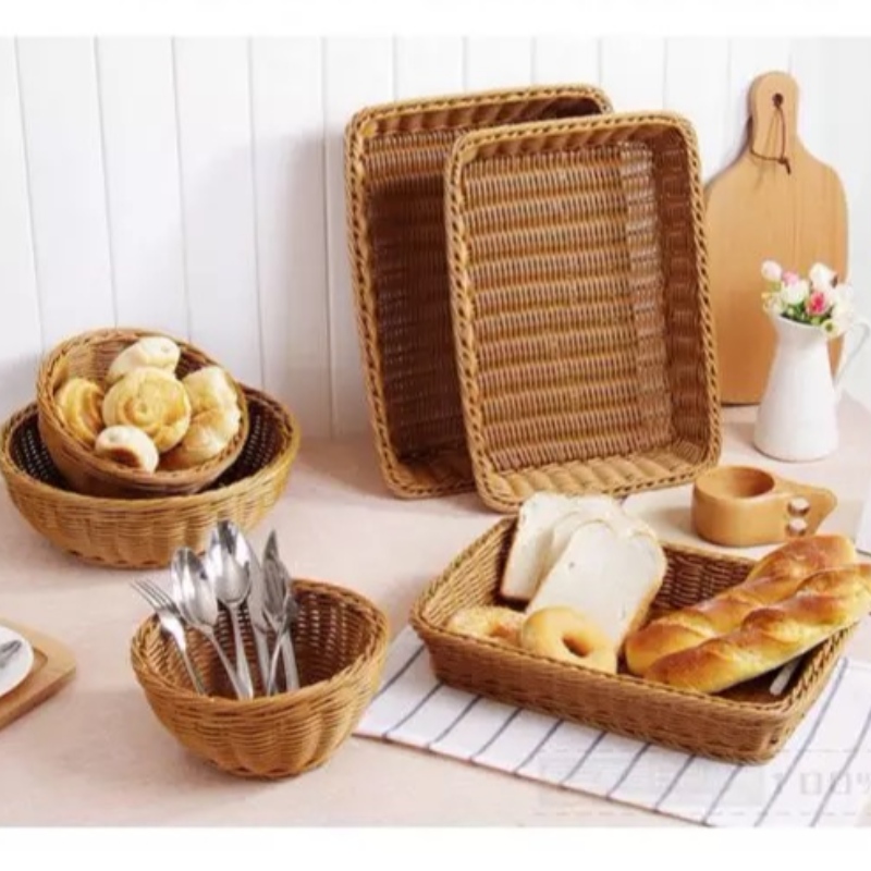 スーパーマーケットのディスプレイバスケット