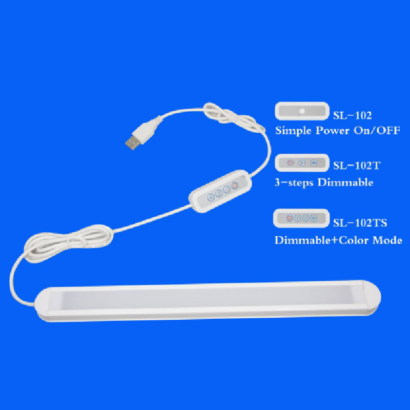 3ステップdimmable、3色モードUSB入力LED入力LED