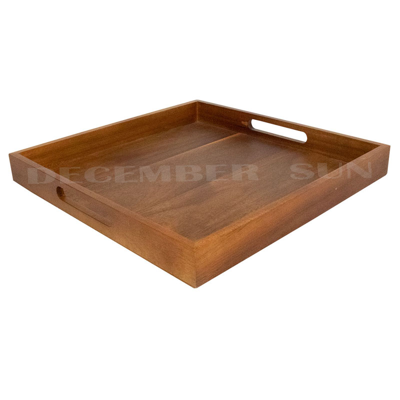 竹の木製トレイを売る