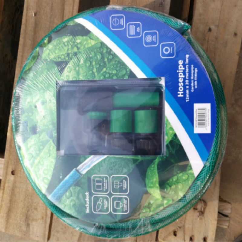 編組されたすべての色の柔軟な繊維はプラスチックポリ塩化ビニールの庭水ホースを補強します