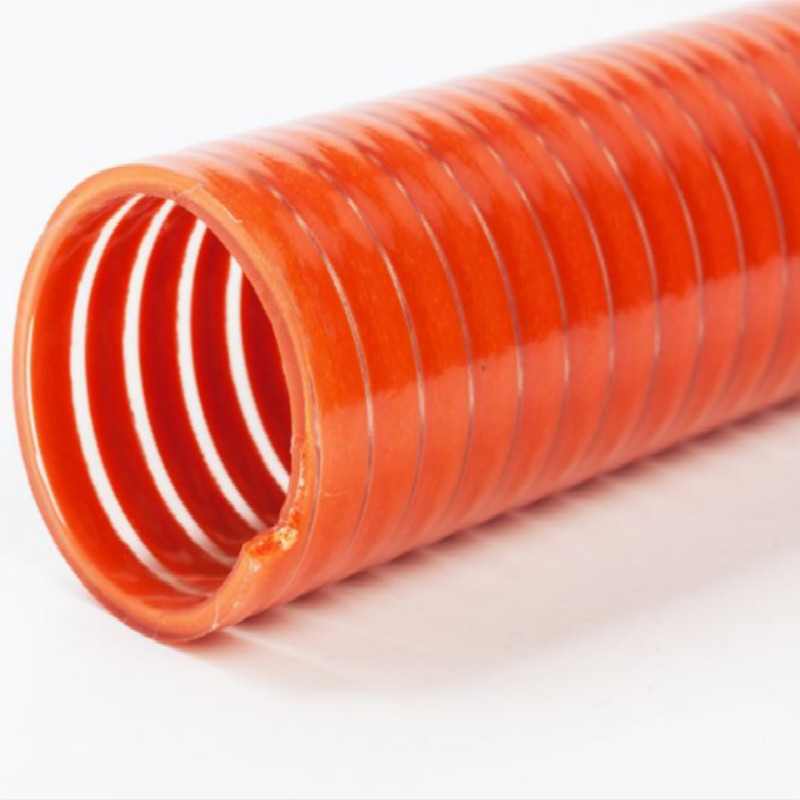 中国製の熱い販売のカラフルな高圧PVC段ボール吸引ヘリックスホース