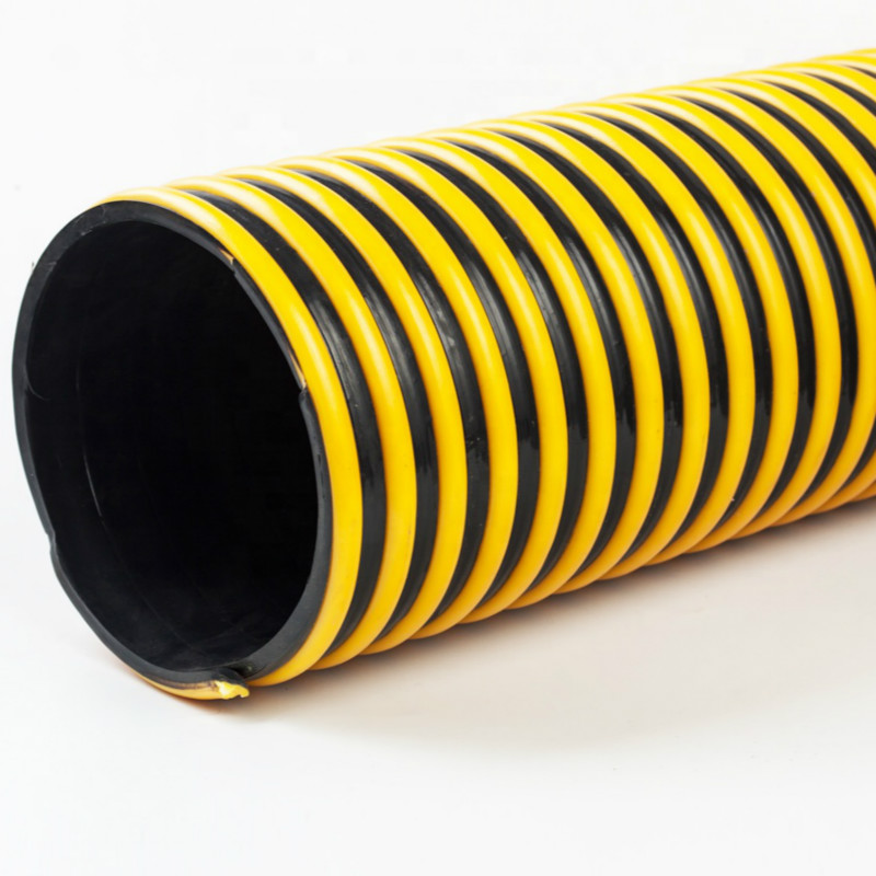 良質のカラフルな波形吸引ホース\/フレキシブルPVC吸引ホース\/水ホース