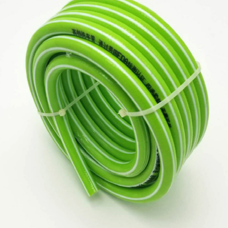 カラフルな柔軟な繊維編組強化プラスチックPVCガーデンウォーターホース