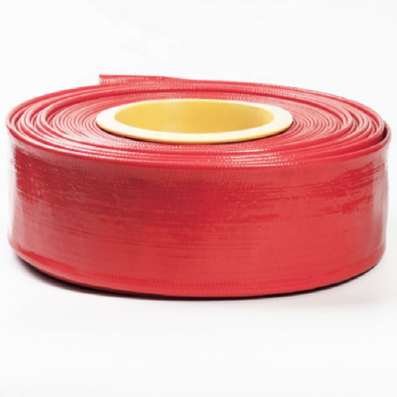 抗UV高圧ビッグサイズlayflatホース放電灌漑pvcホース中国製