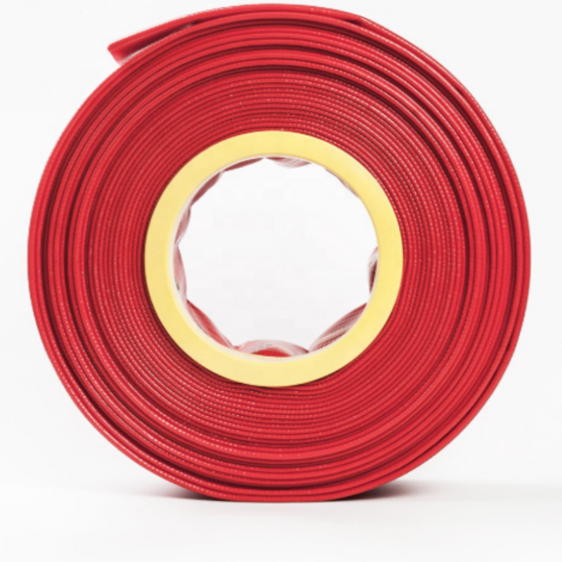 抗UV高圧ビッグサイズlayflatホース放電灌漑pvcホース中国製