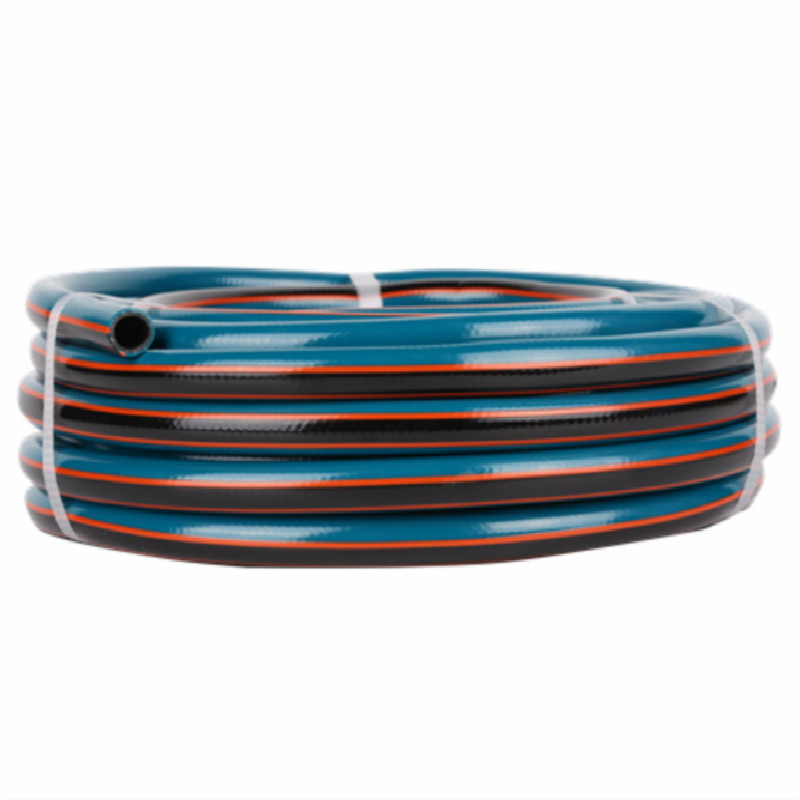 3層のカラフルな編組ガーデン水柔軟なPVCホース