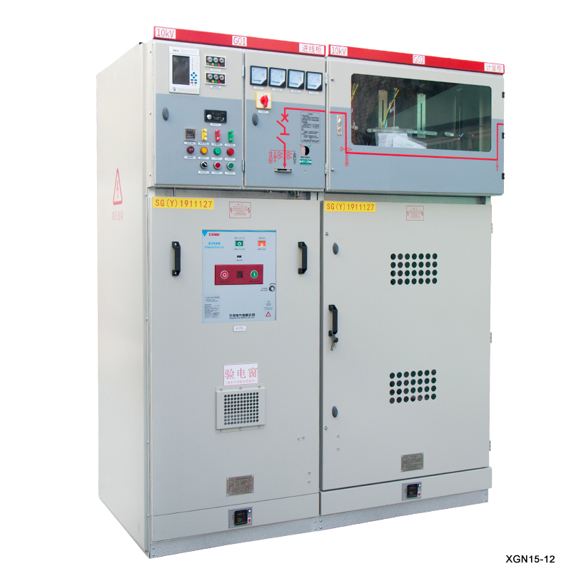 OEM ODM 11KV-45KV高圧金属密閉SF6ガス絶縁リング本体RMU開閉装置