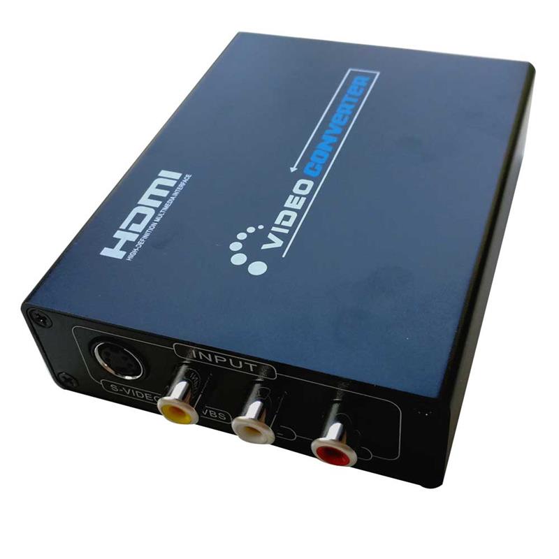 AV + S-Video HDMIコンバーター1080P
