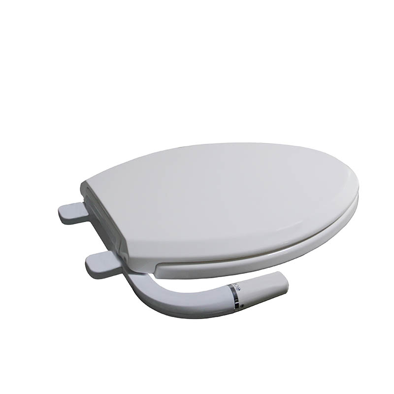 細長いビデの便座