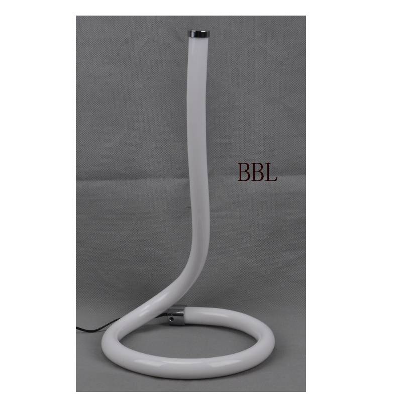 影なしのアクリル管が付いているLEDの卓上スタンド