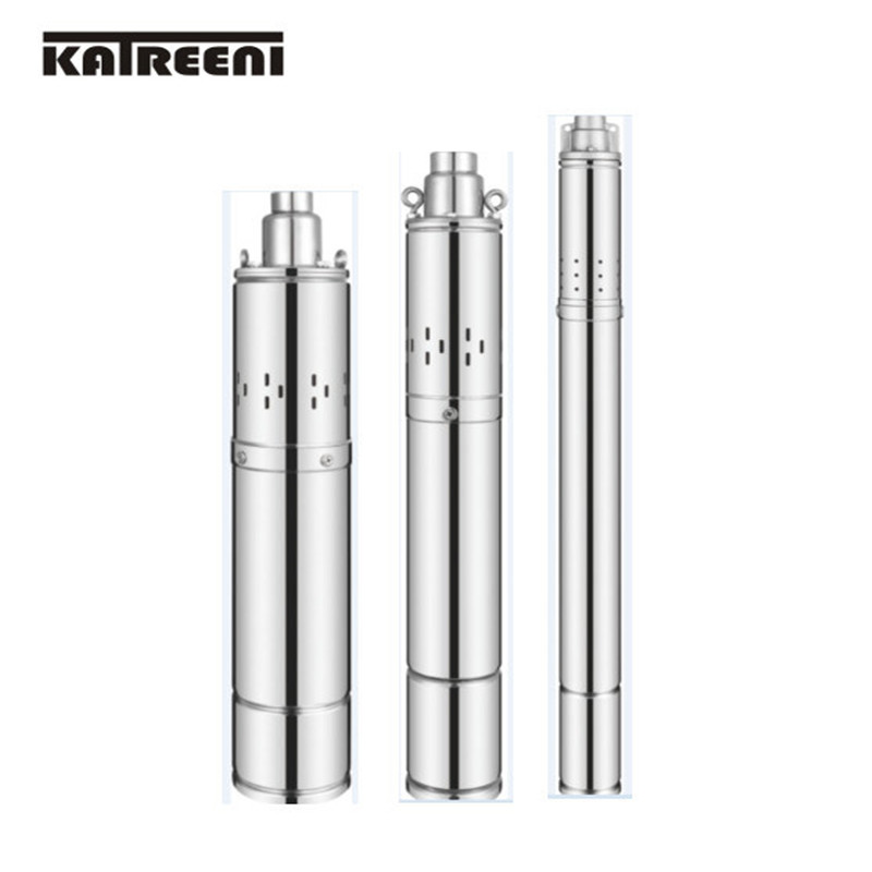 ソーラーポンプシステム用2インチ深井戸ボアホール水中スクリュー水ポンプ2qgd