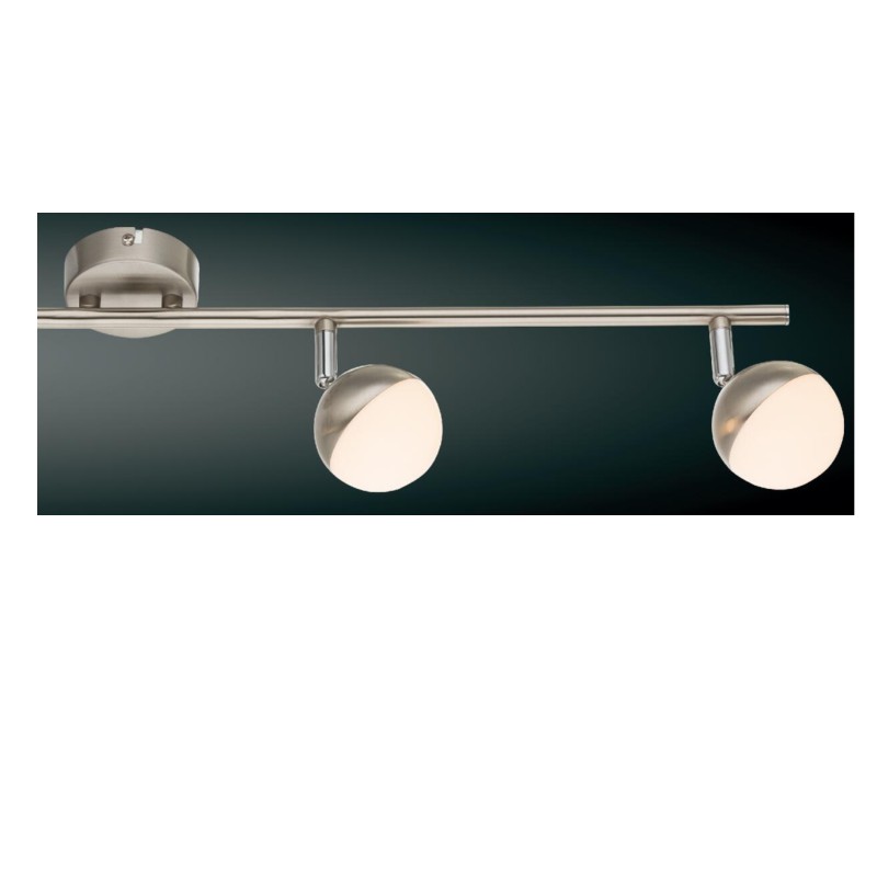 高電圧LEDスポットライト4、半球プラスチックシェード