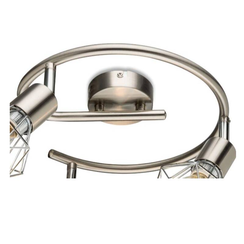 金属網を敷くスポットライト3