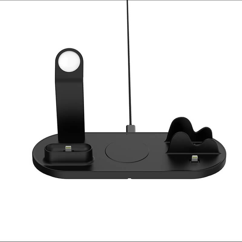 5ワイヤレス充電ステーション（iPhone、Android携帯電話、エアポッドとアップルの時計）の5