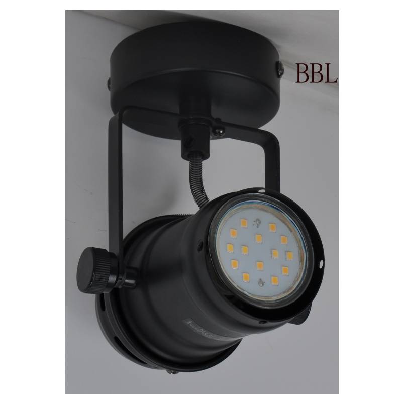 Uブラケット付きムービースポットライト1、方向を調整可能